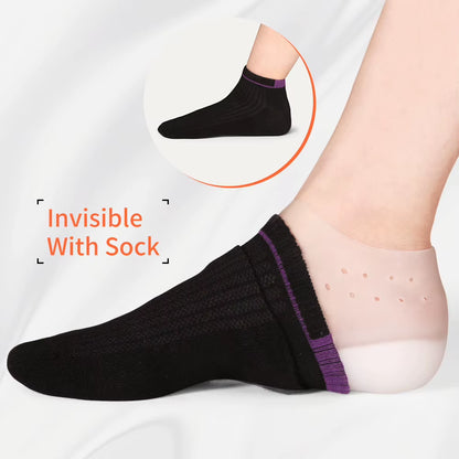 Wearable Heel Cushion Inserts Invisible Height Increase Insole